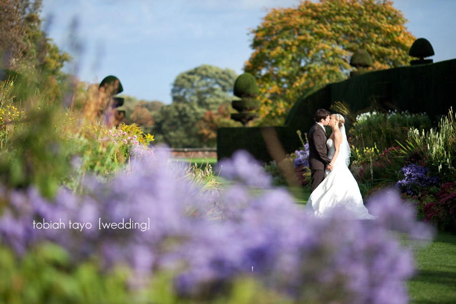 With Wonderful gardens providing the background for your perfect wedding day