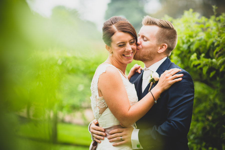 rainy wedding at combermere