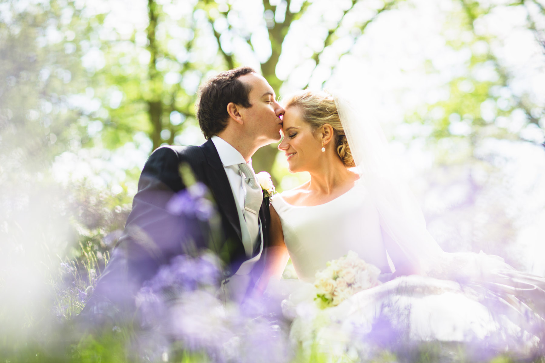 hedsor house wedding photography photos in bluebells