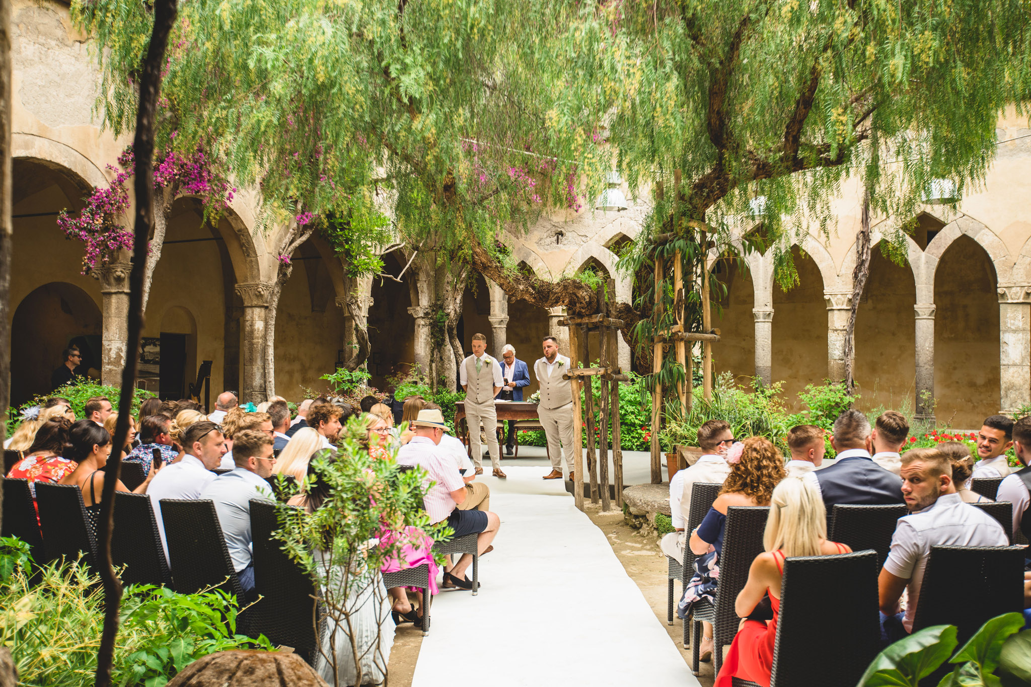 Chiostro Di San Francesco Sorrento Cloisters Wedding Photography